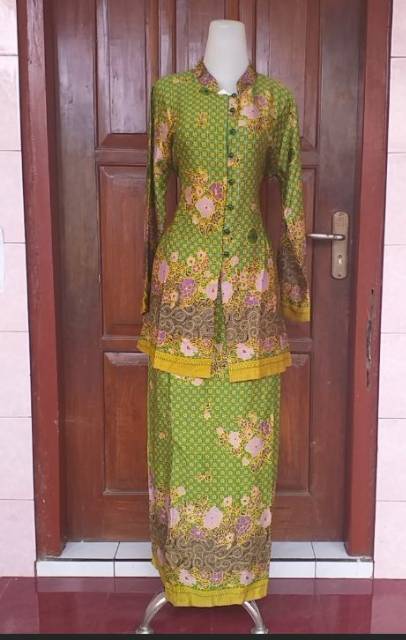 Gamis,Setelan Baju Seragam Batik Muslimat NU Resmi Original Sutra