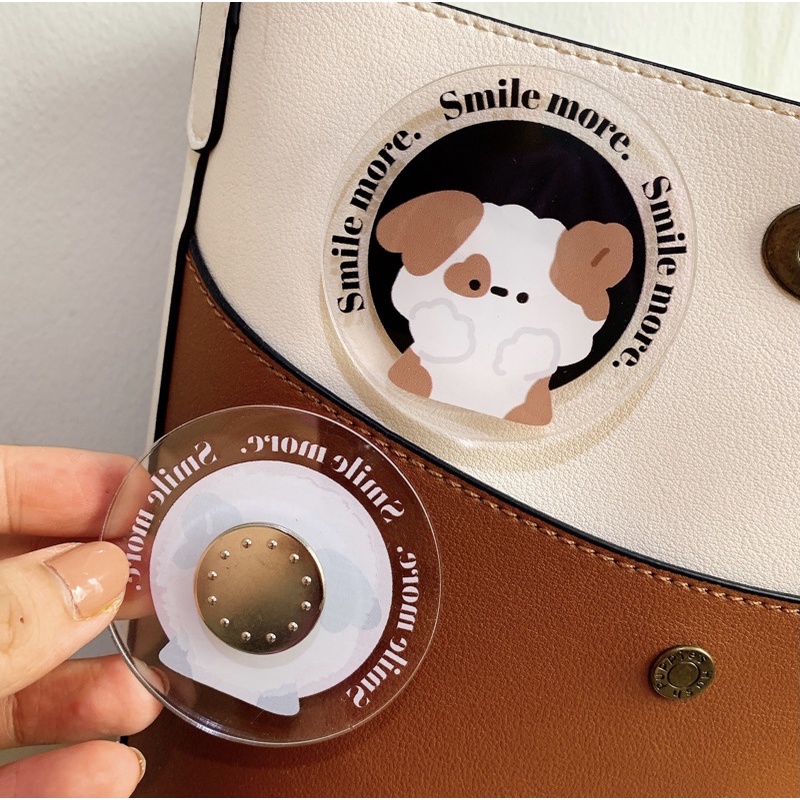 MAGNET PIN SMILE MORE by WINTER COFFEEE