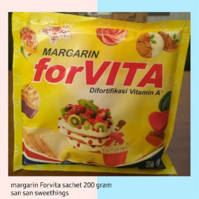 

Forvita Margarin | Mentega 200 gram
