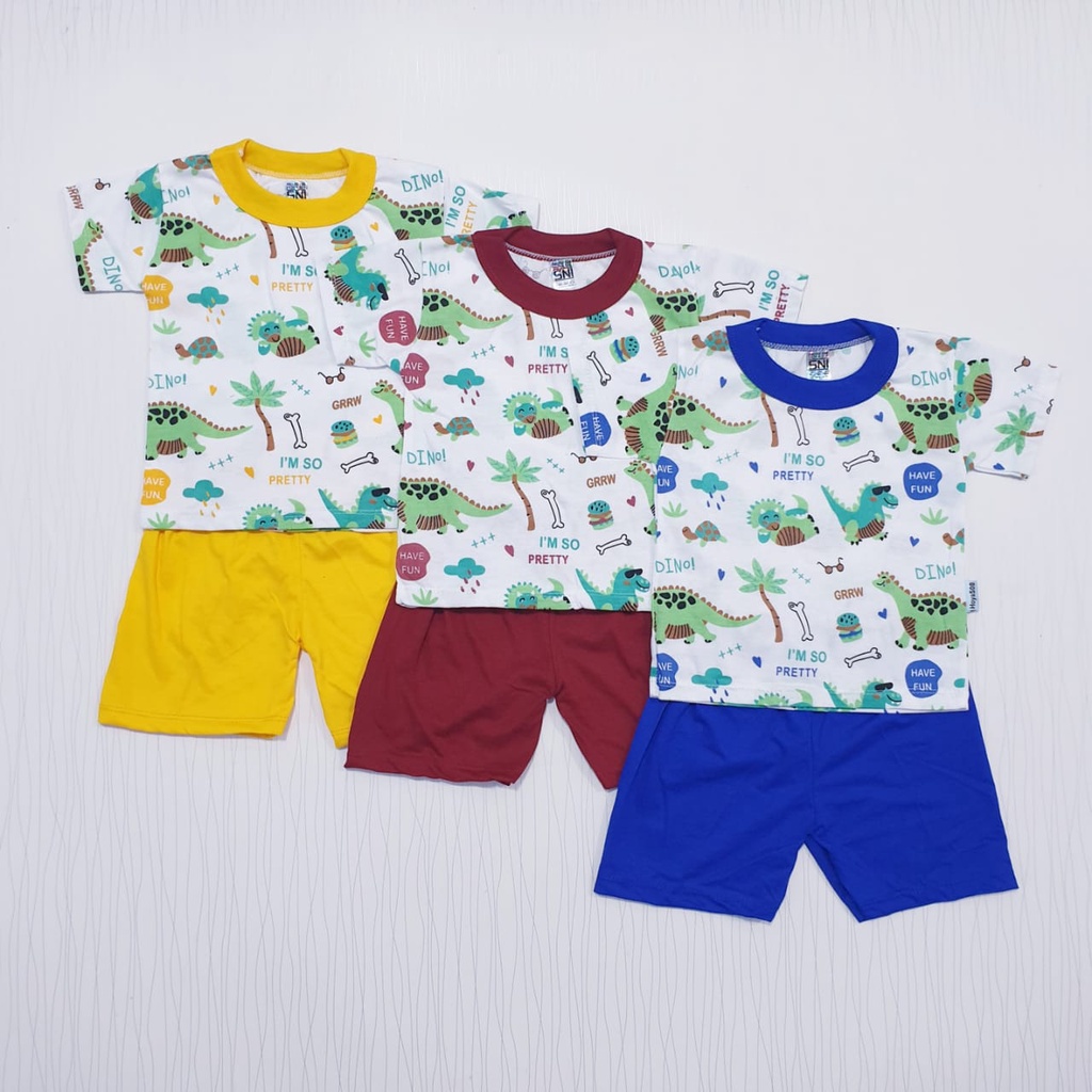 setelan pakaian anak cowo baju baby cyand clothing atasan bawahan