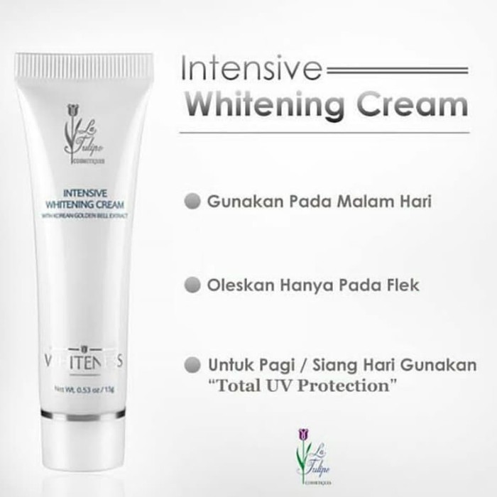 La Tulipe Intensive Whitening Cream