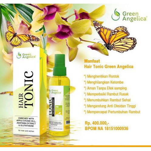 Green Angelica Hair Tonic Penumbuh Rambut