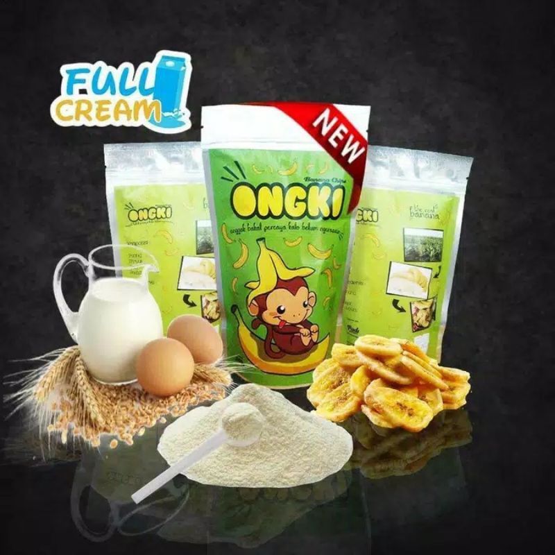 

Keripik Pisang Ongki Banana Chips Ongki Banana Bites Ongki 50gr snack sehat snack pisang Ongki