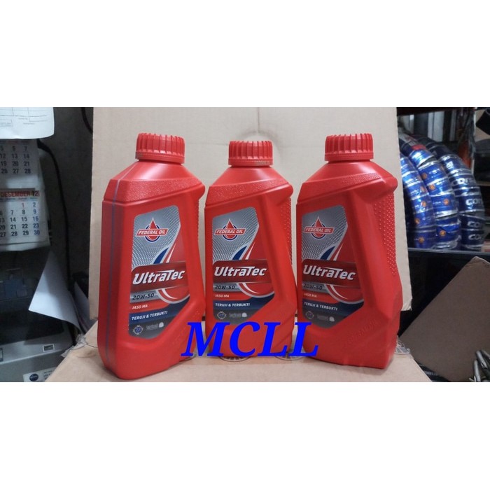OLI MESIN ULTRA TEC FEDERAL 20W-50 MA 800ml