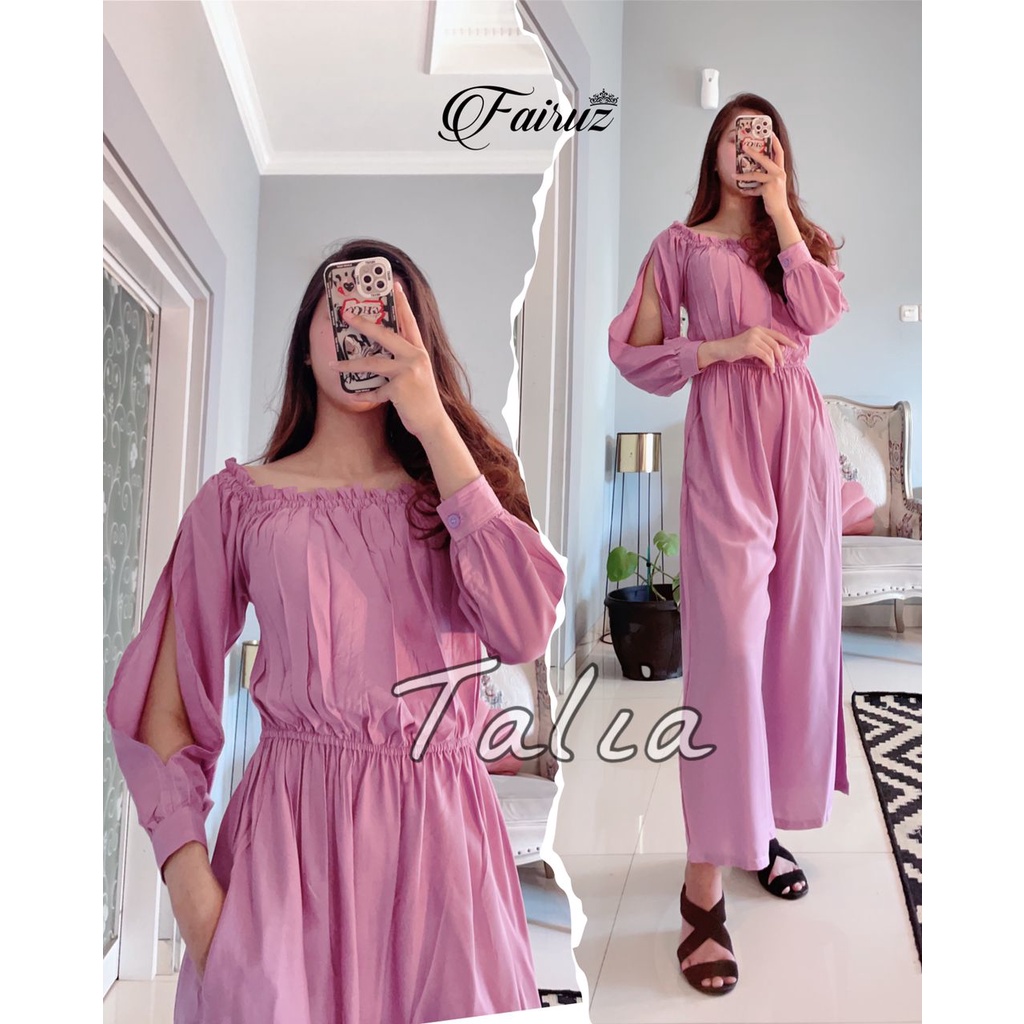 FAIRUZ TALIA JUMPSUIT BY FAIRUZ ORI