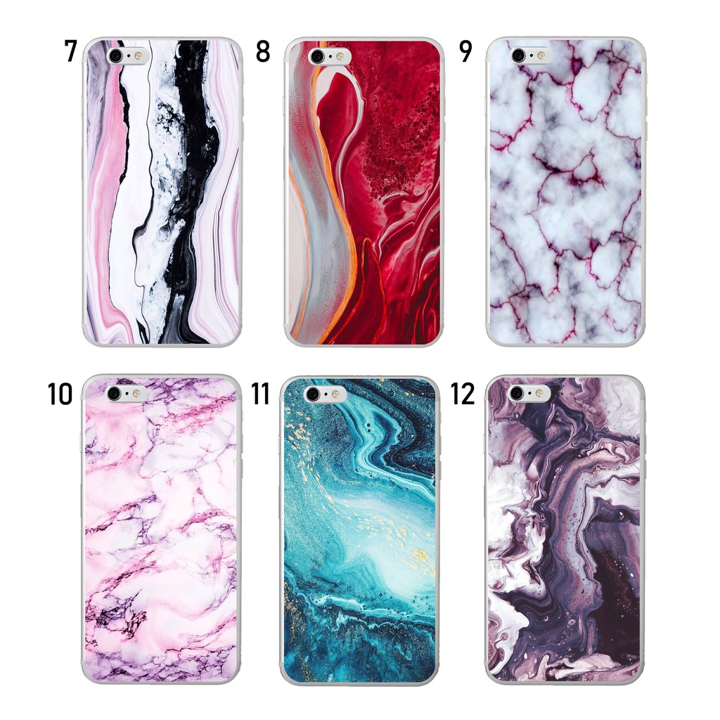[S06] Soft Case jelly Marble For All Type
