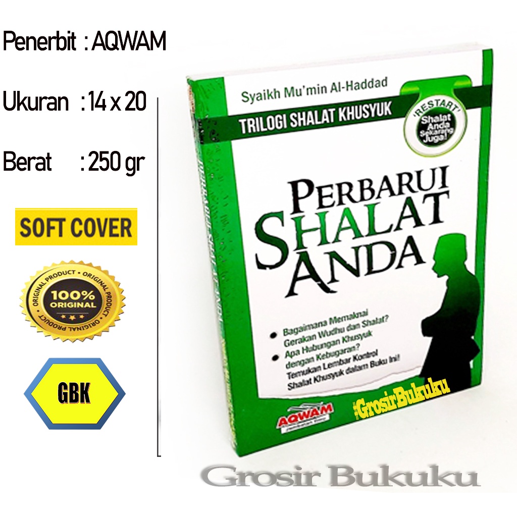 Buku Perbarui Shalat Anda – AQWAM