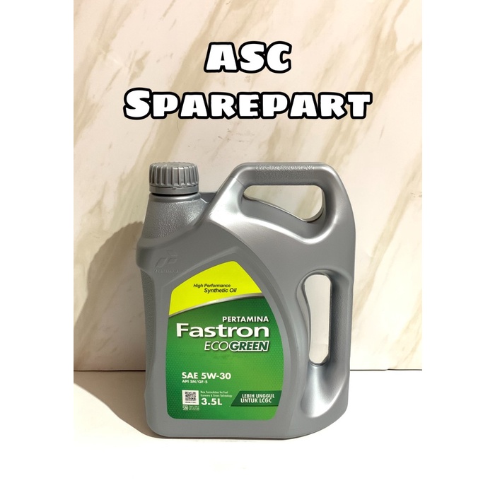 Oli Fastron Eco Green 5W-30 / Galon #98
