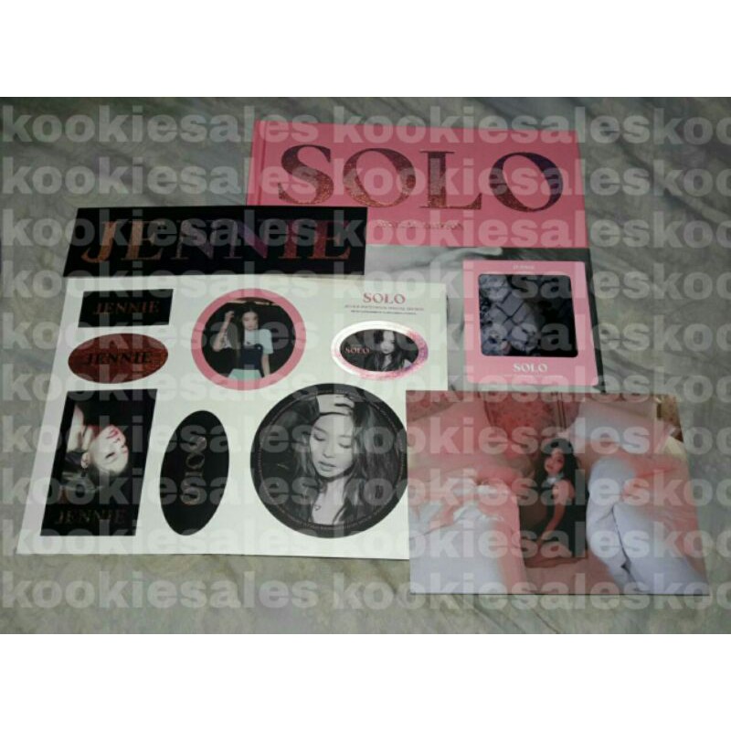 BOOKED Photobook Jennie SOLO Special Edition 1st Press (not the re-issued version) BLACKPINK