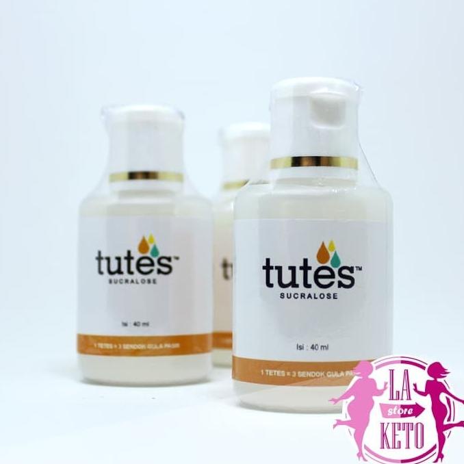 

[[COD]] Tutes Sucralose / Gula Sukralosa 40ml STOK TERBATAS Kode 1370