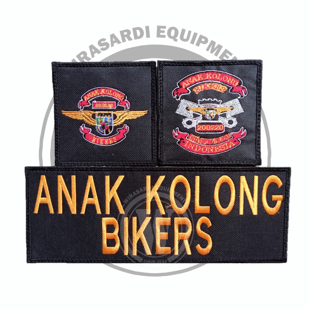 Rompi FKPPI ( ANAK KOLONG BIKERS ) bahan full TASLAN