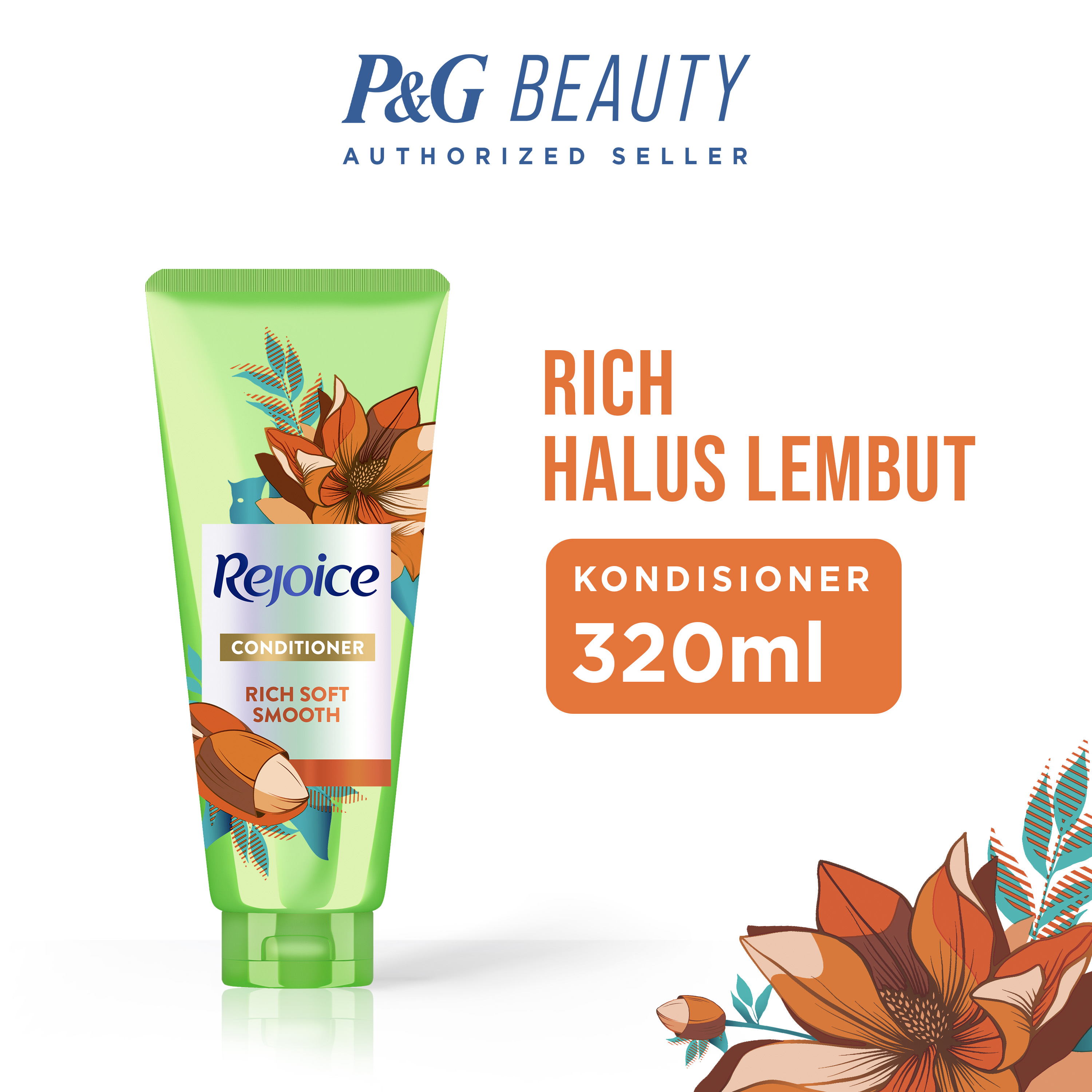 Rejoice Conditioner Rich Halus Lembut 320ml P G Shopee Indonesia