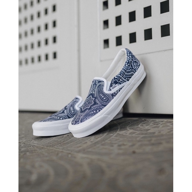 Vans OG Slipon LX KITH Paisley Gibralter Sea