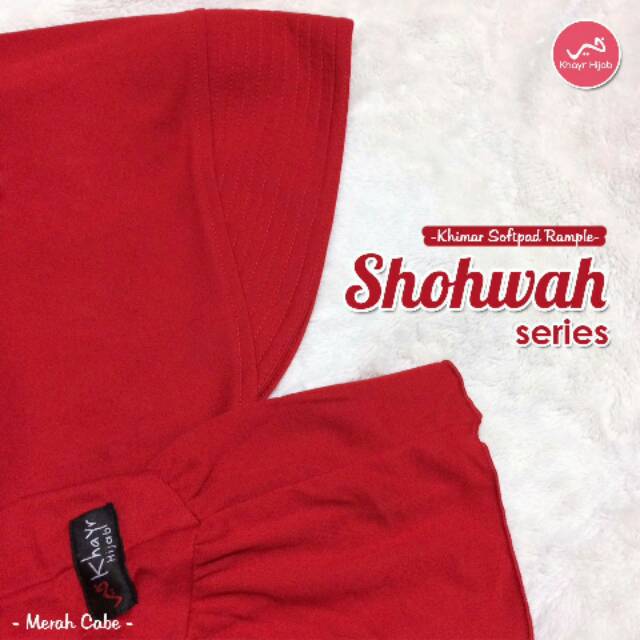 Shohwah merah cabe khayr hijab