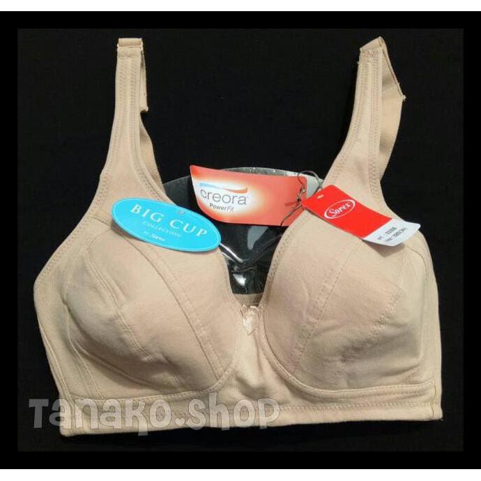 paling murah Bh / Bra Sorex art 02008 BIG CUP size 36 / 38 / 40 / 42 / 44 jumbo - 40, Hitam terbaik