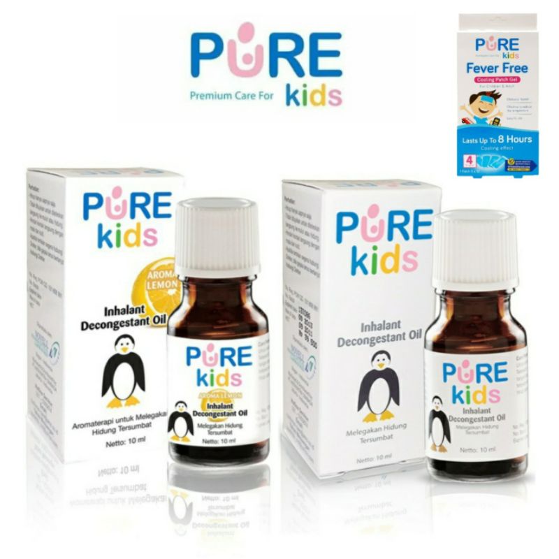 Pure Kids Baby Inhalant Decongestant oil / Pure BB With Ecalyptus Oil Aromatherapi 10ml