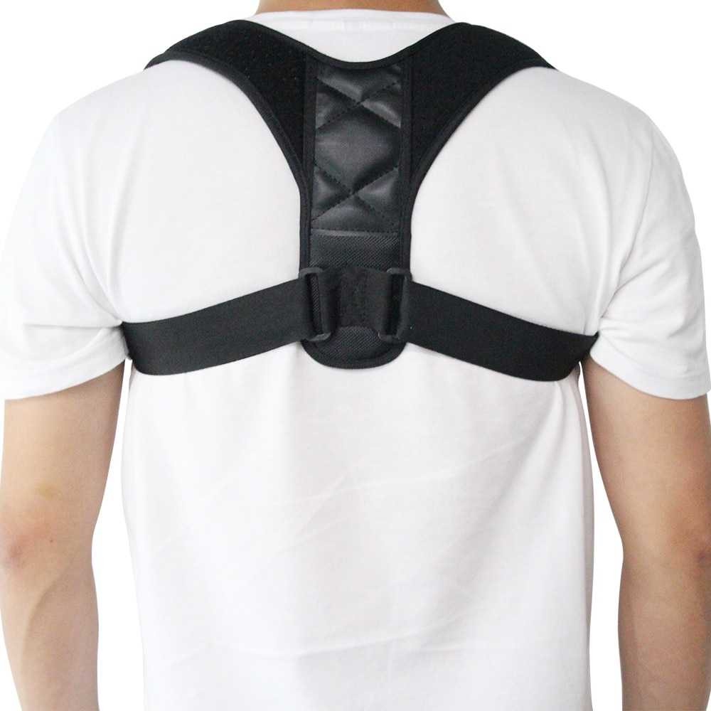 Alat Penegak Punggung Bungkuk Tali Penegak Tulang Belakang Pria Wanita Pelurus Terapi Posture Corrector Pria Postur Punggung Posture Corector Hitam Tegak Dada Badan Murah Original Boodun Tali Body Harness Korektor Postur Punggung Size M - Boom Shop