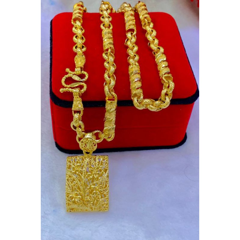 Perhiasan Mas Bangkok lapis emas 99% mirip emas asli