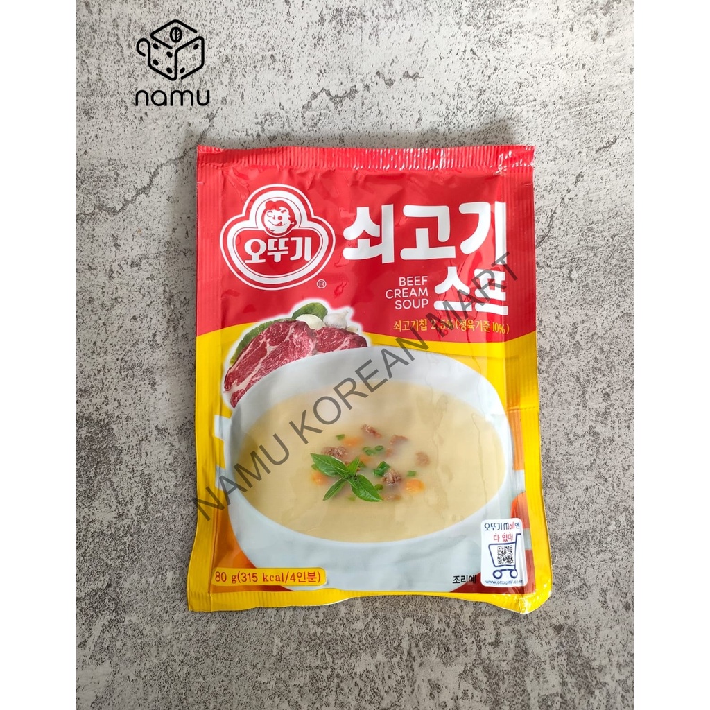 

Ottogi Beef Cream Soup 80gr / Krim Sup Daging Korea / Beef Cream Soup Korea