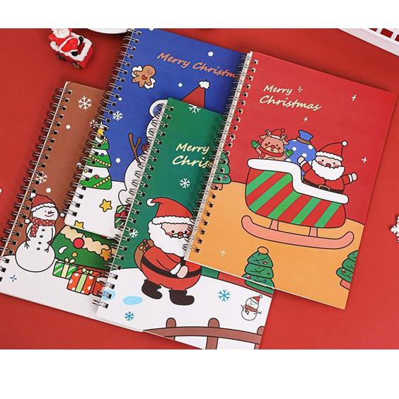 

TAKASIHMURAH!!!!} Buku Tulis Natal Notebook ukuran A5 Merry Christmas Lucu Cute HB140