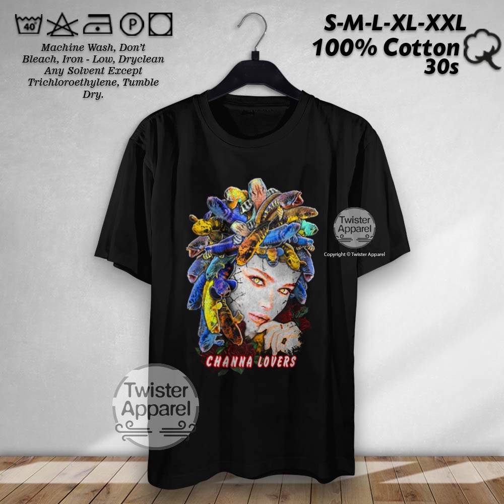 Kaos Ikan Channa Lovers Pecinta Chana Predator Fish Maruliodes Auranti Pulchra Barca Baju Cotton Com