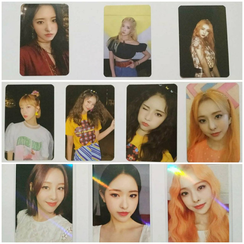 LOONA Midnight 12:00 Album PC + Withdrama WD Holo Photocard
