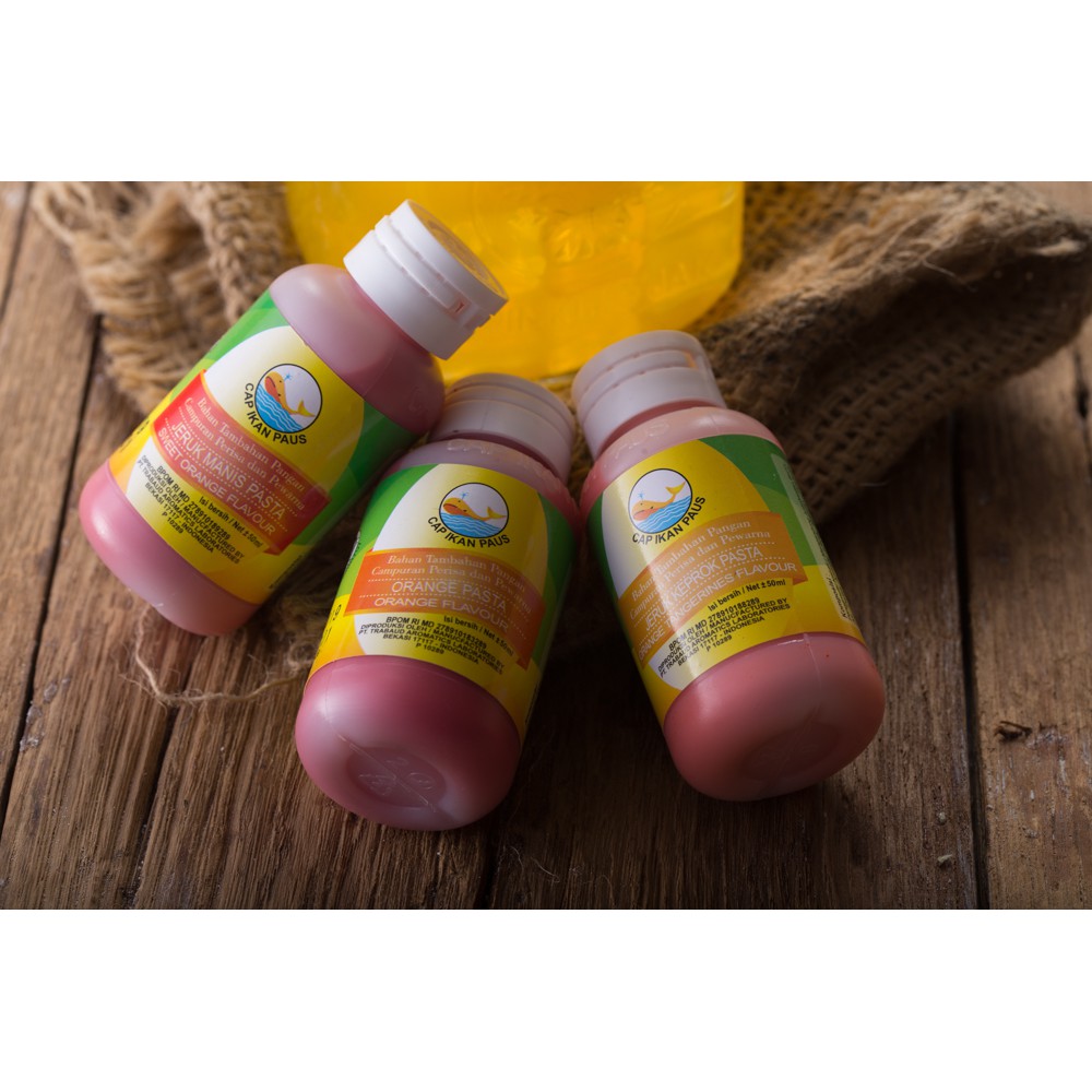 

(50 ML) Perisa Jeruk Pasta Orange Flavor (6 PCS)