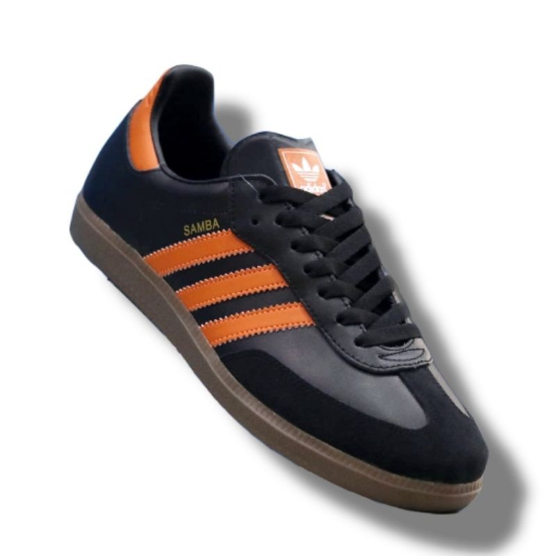 ADIDAS SAMBA OG BLACK LIST ORANGE ORIGINAL
