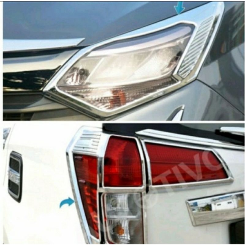 Paket garnish lampu depan belakang Calya Sigra 2019 2020