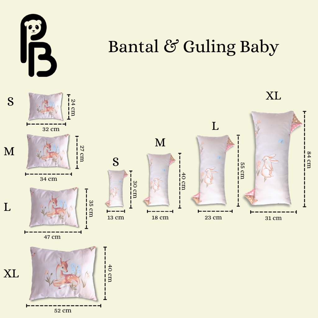 Precious Baby | Guling Bayi 2 in 1 Premium / Pillow Hug | Size S | Microfiber Impor | Bisa Pilih Motif | Guling Baby | Baby Bolster | Guling Anak | Guling Kids | Guling Precious Baby | Souvenir Baby / Hadiah Bayi