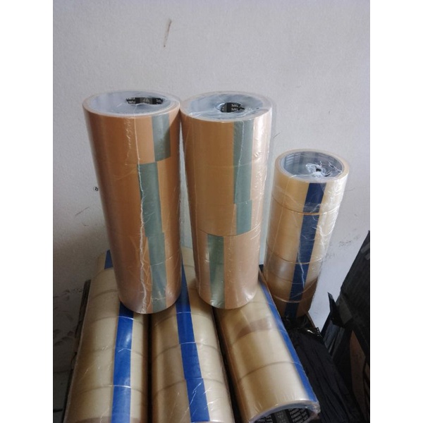 

Lakban bening dan coklat murah Lebay 2* x 60y