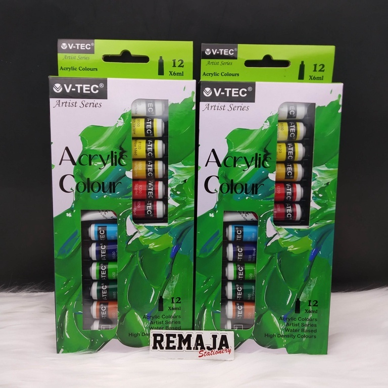 

Cat Air Acrylic V-TEC 12 warna VT-612/A 6ml