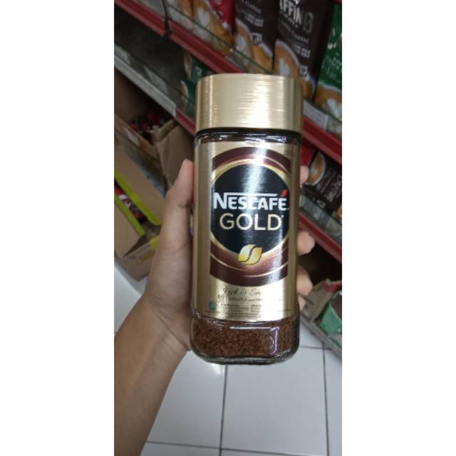 

NESCAFE GOLD INSTANT ARABICA GROUND COFFEE - RICH AND SMOOTH 100 gram