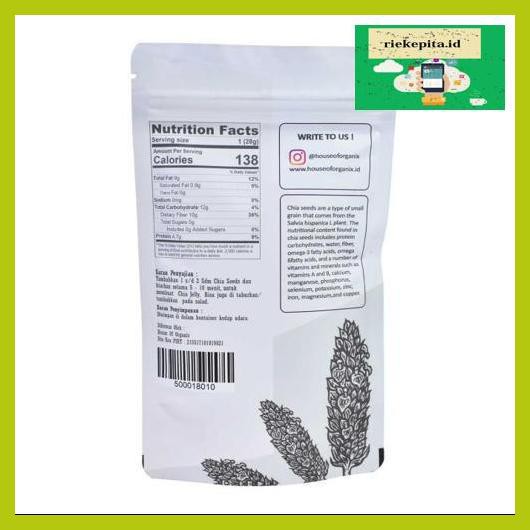 

5Yer67R- Organic Black Chia Seeds 150 Gr T7Rty67-