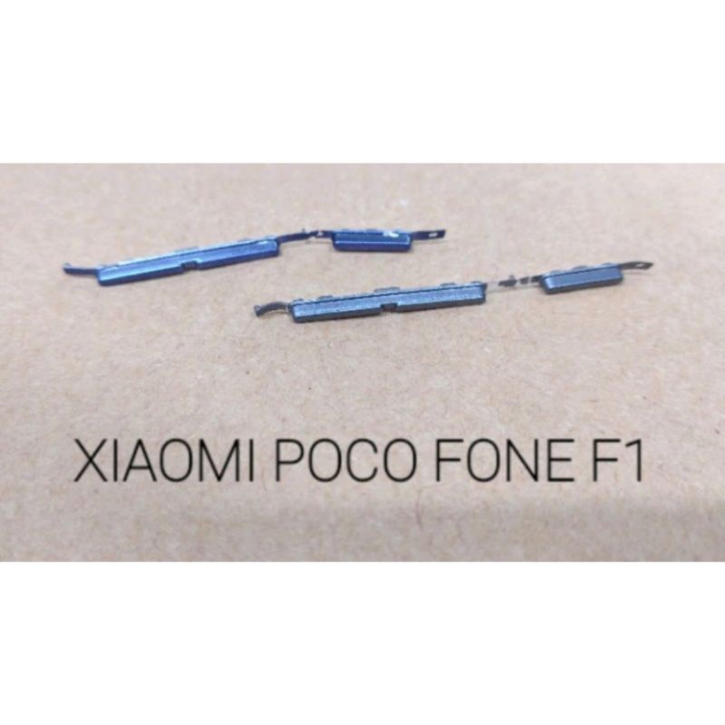 TOMBOL LUAR XIAOMI POCOPHONE F1 ON OFF + VOLUME ORIGINAL