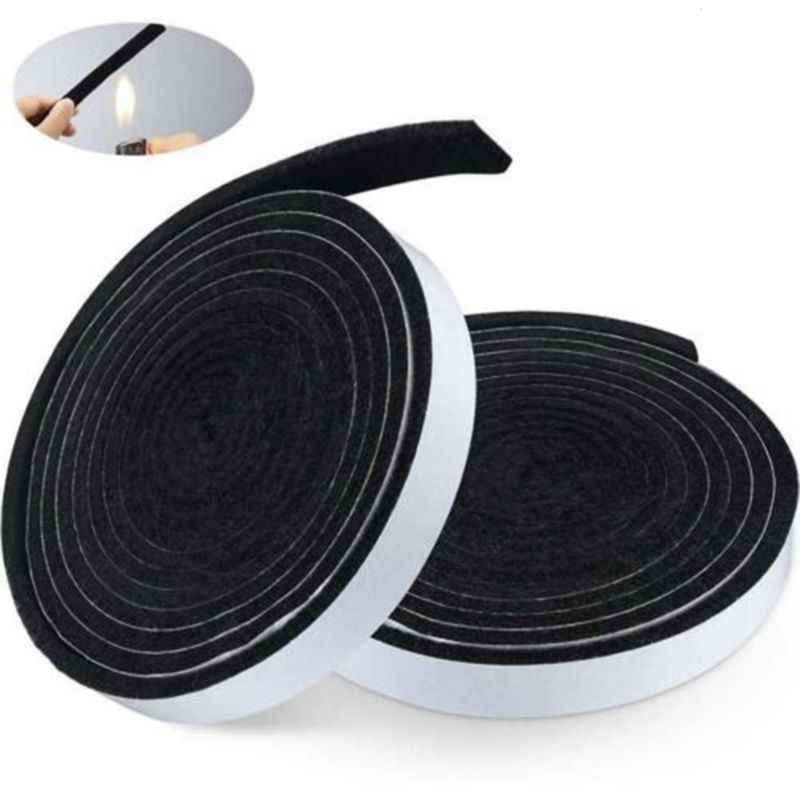 High Heat Barbecue Smoker Gasket BBQ Door Lid Seal Adhesive Sealing Tape