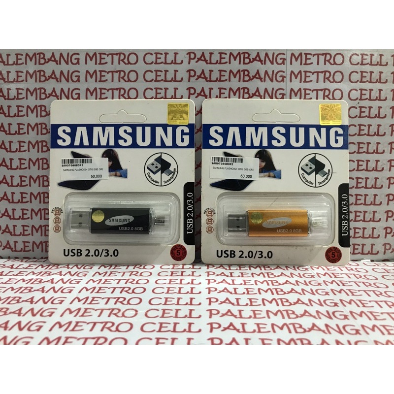 FLASHDISK OTG SAMSUNG 8GB ISI REAL