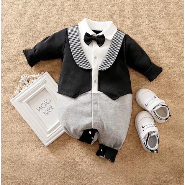 [COD] Jumper anak laki laki impor korea Usia 2 Tahun / baju jumper Outwer Hitam Keren/Babylovanta