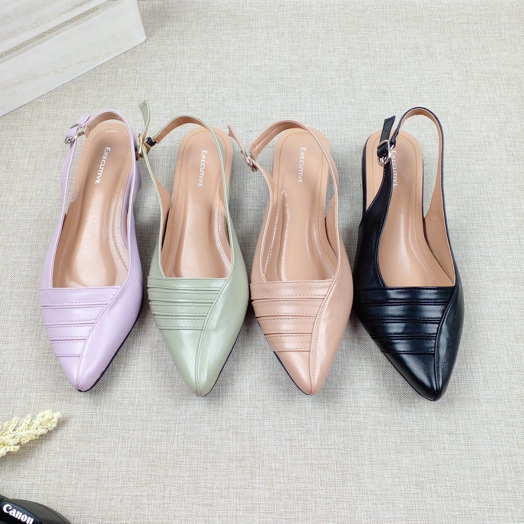 EXECUTIVE - Emily Slip On Mules 2 cm