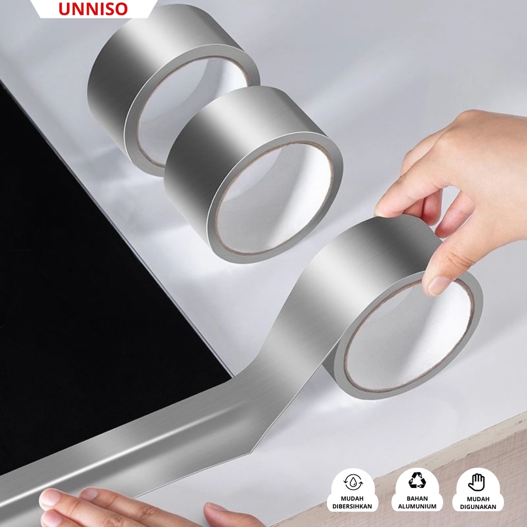 UNNISO - Lakban Alumunium Foil Anti Air Dan Panas