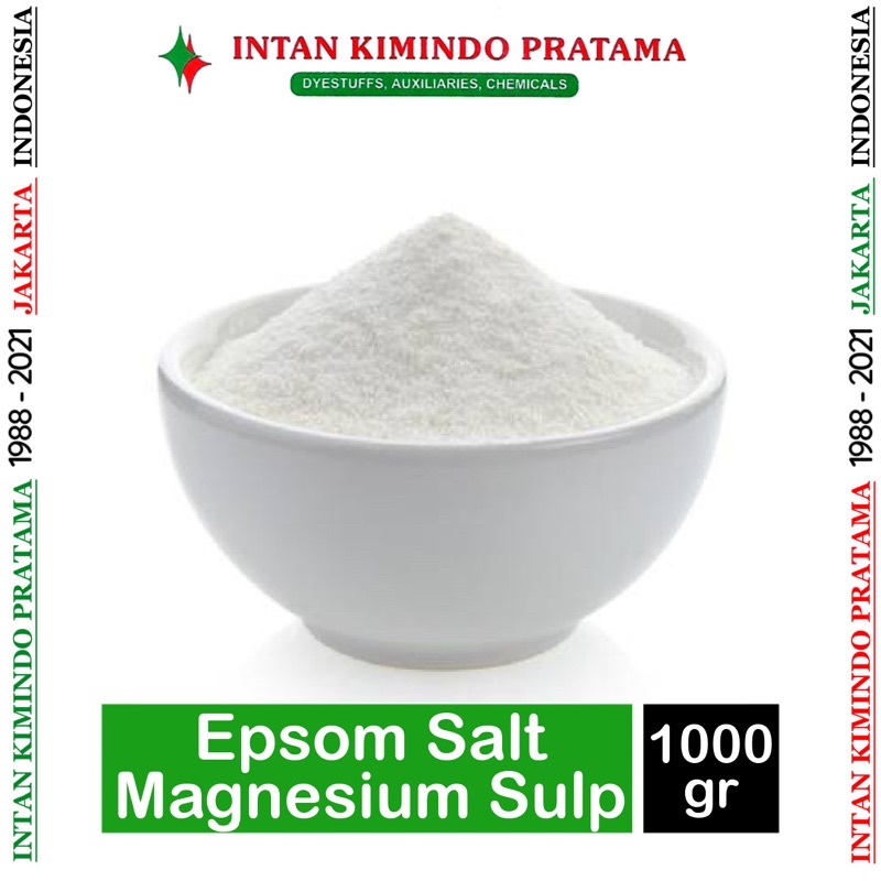 Garam Inggris, Epsom Salt, Magnesium Sulphate 1kg