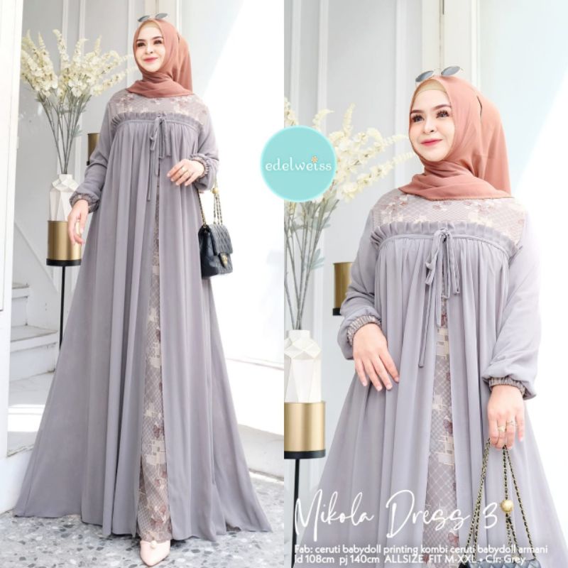 mikola dress edelweiss