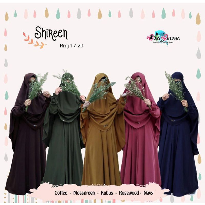 Set Syar'i anak remaja "Shireen" by. Duta Busana
