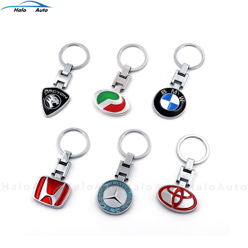 Logo Gantungan Kunci Mobil untuk Honda Toyota Proton perodua BMW