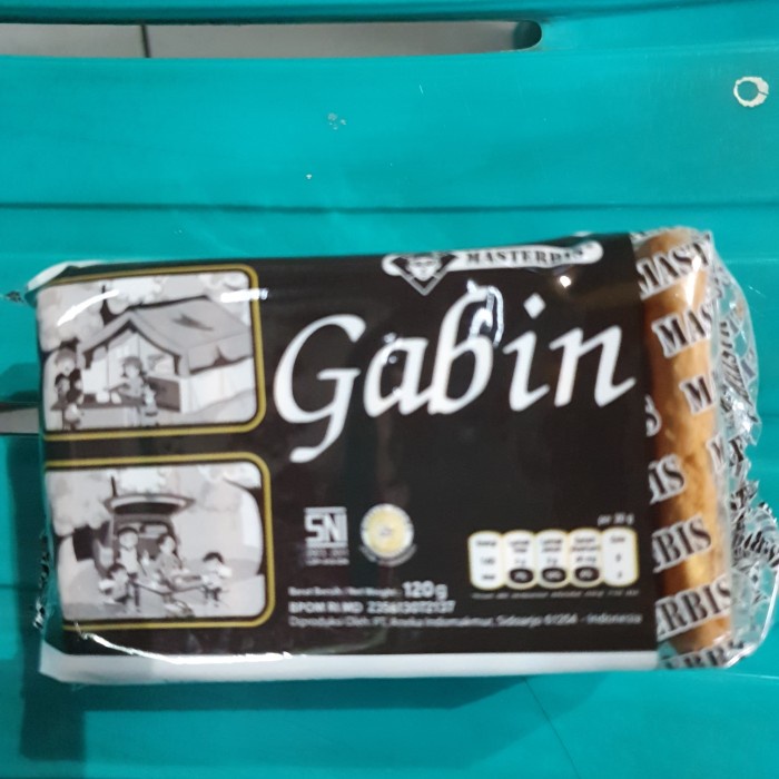 

biskuit jadul Gabin 120g