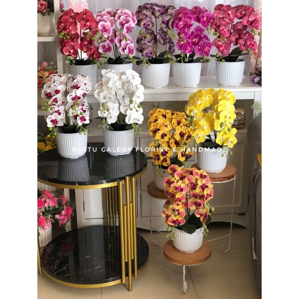 anggrek latex , anggrek palsu , anggrek latex premium , anggrek artificial