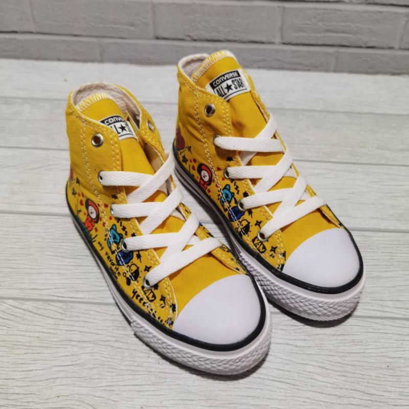 SEPATU ANAK KIDS CONVERSE ALL-STAR KARAKTER MOTIF HIGH 21-35