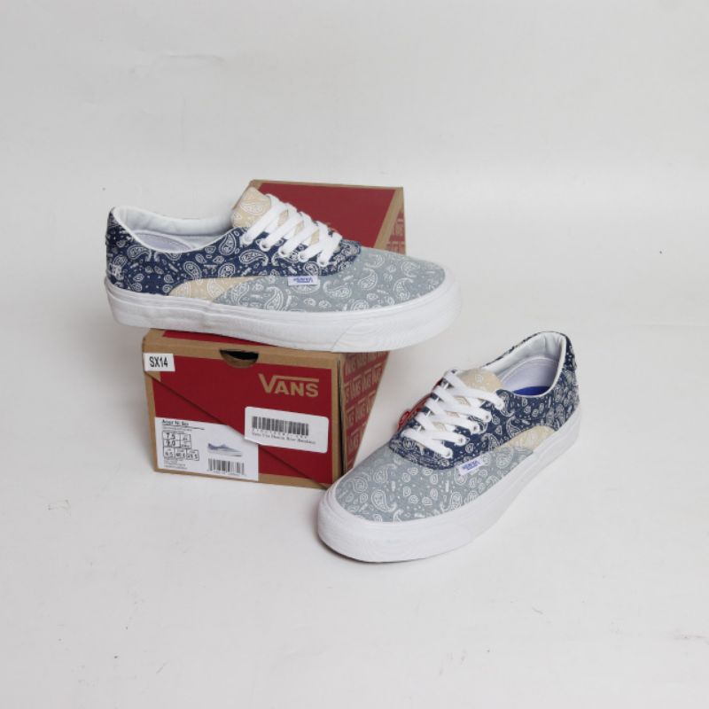 Sepatu Vans Era Denim Blue Bandana