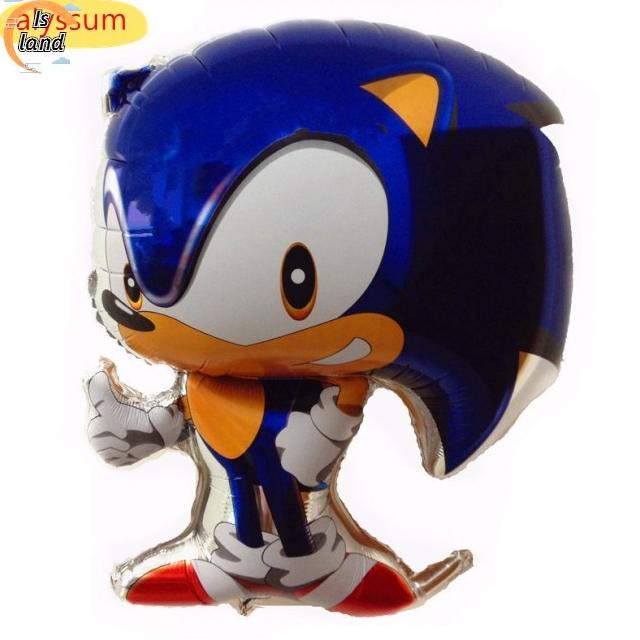 Is Sonic Balloon Foil Balloon Happy Birthday Balloon