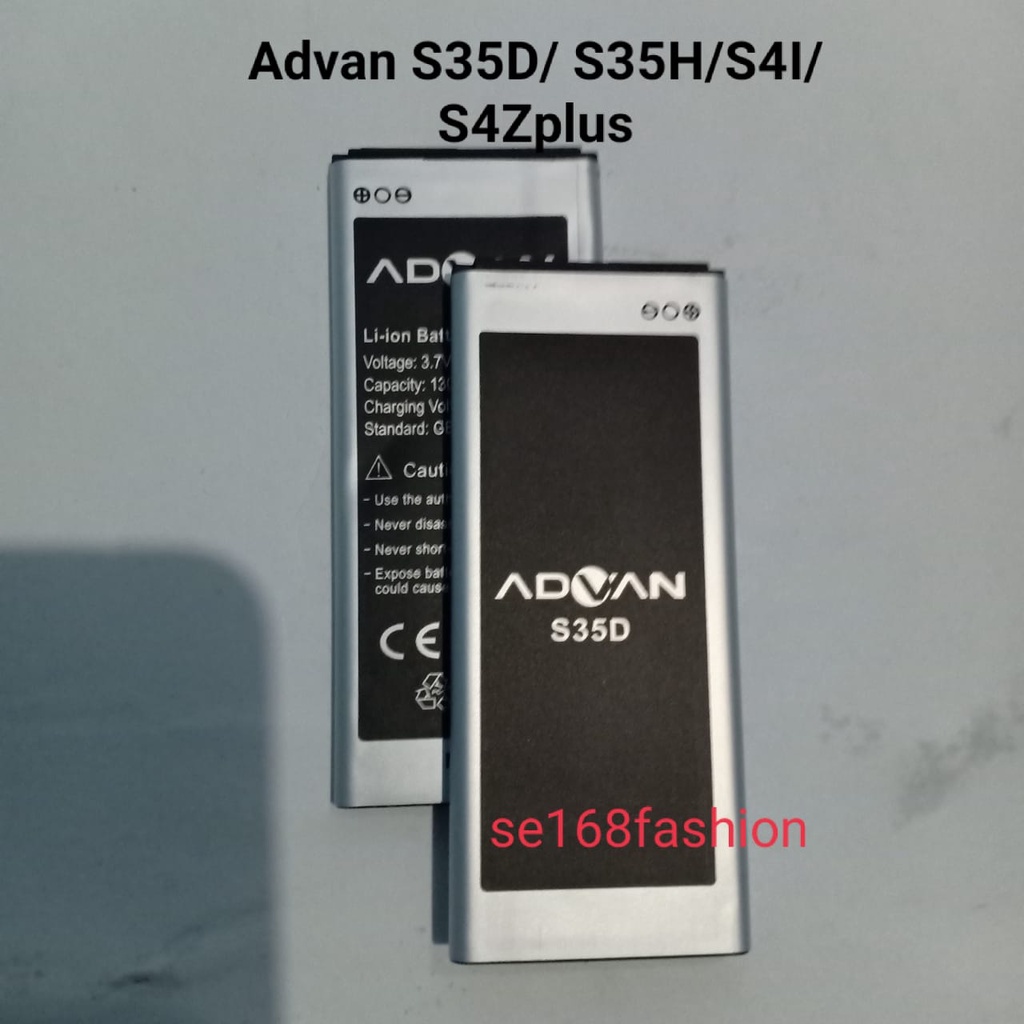 Baterai Advan S35D S35H S4I S4Z Plus Batre Batere Battery